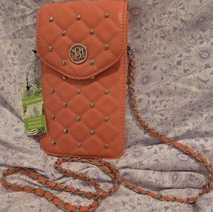 Badgley Mischka Coral Crossbody Phone Case